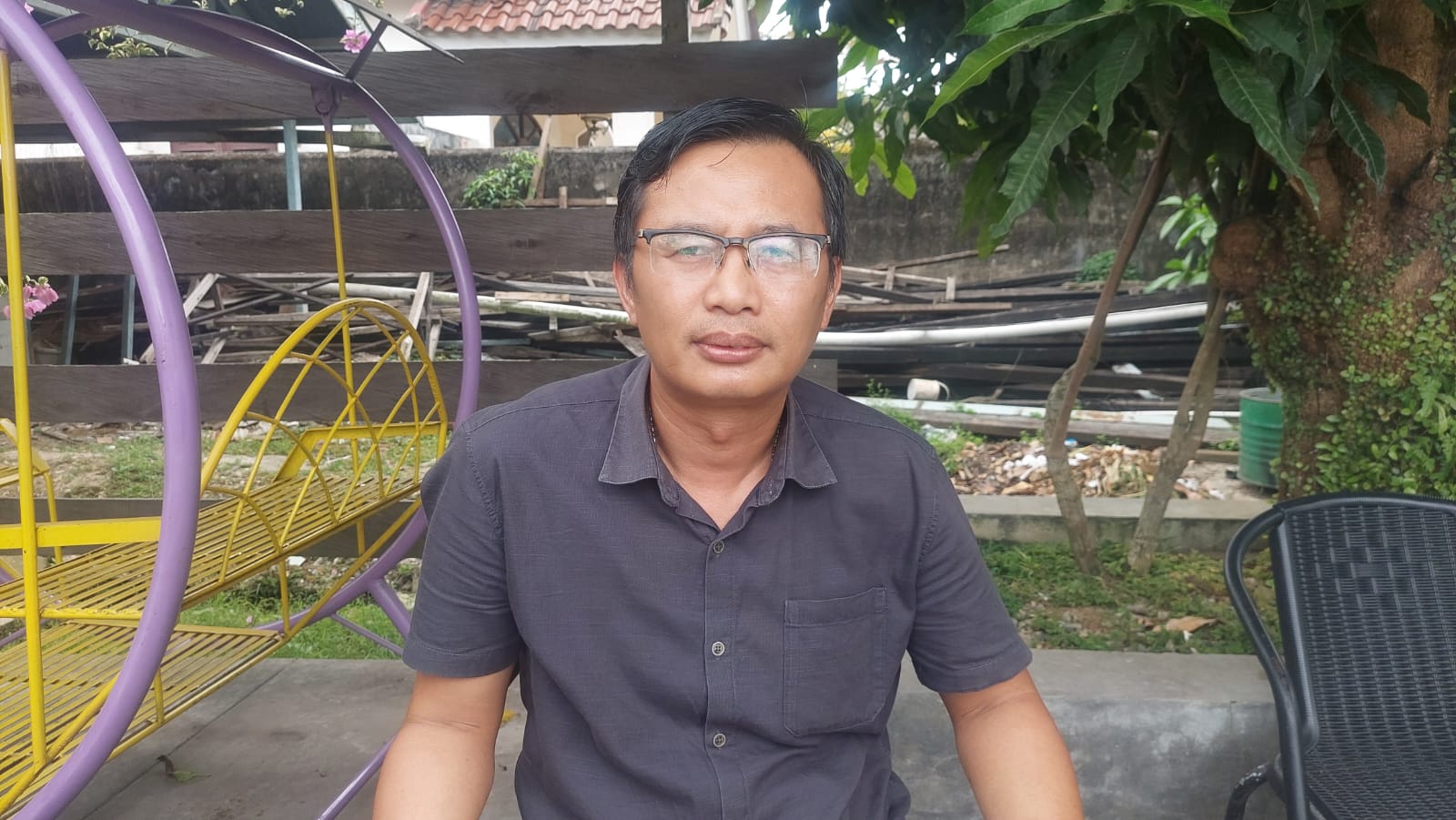 Koordinator Wilayah Kaltim SALT Indonesia, Hendra Kusuma. (Fitri Wahyuningsih/Kaltimtoday.co)